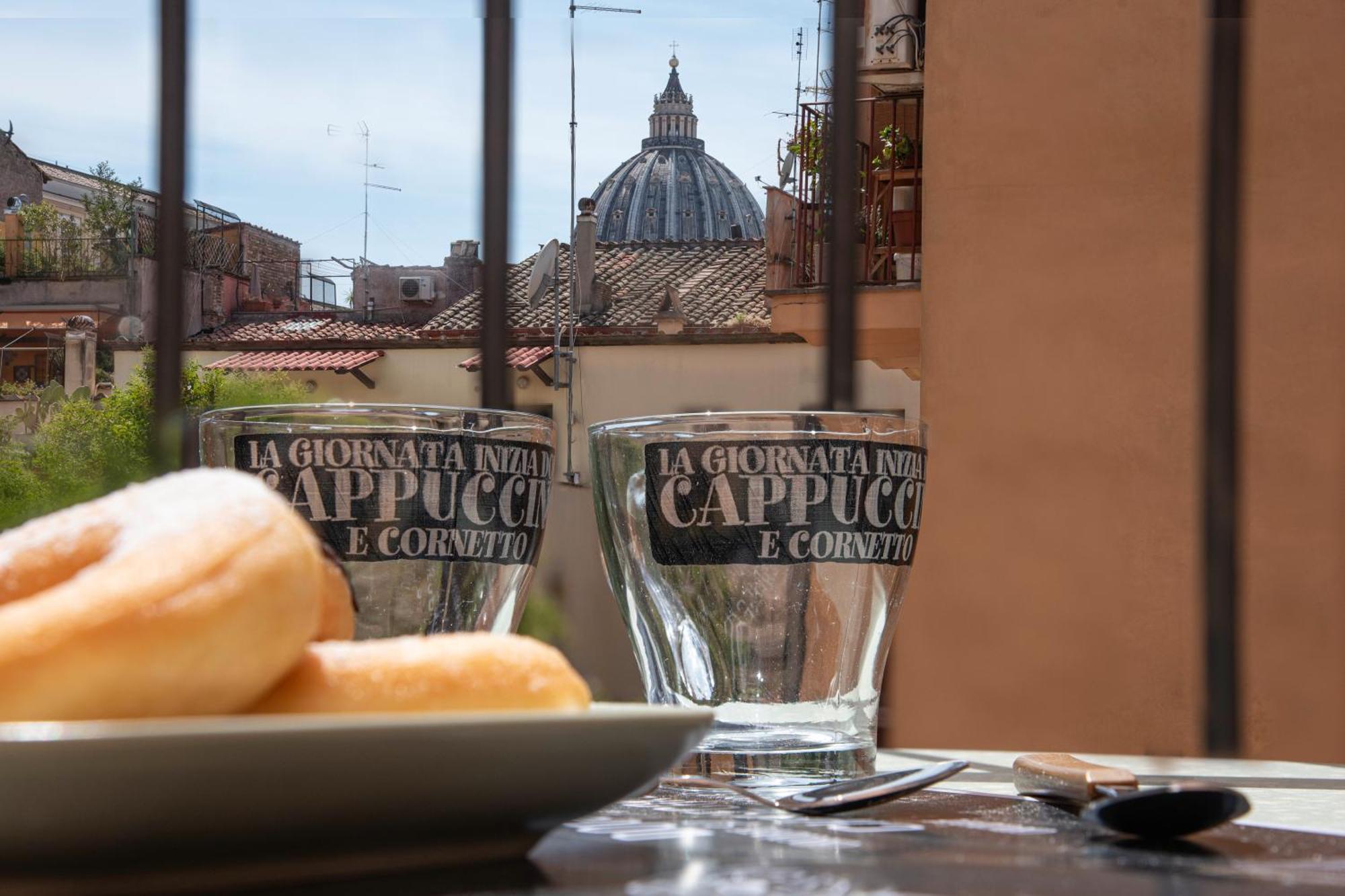 Vatican Boutique Apartment With St Peters Dome View Roma Eksteriør bilde
